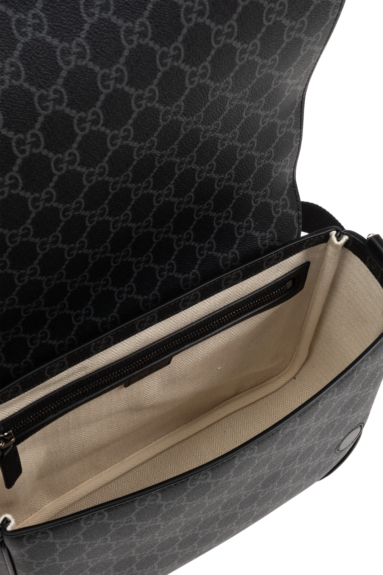 Black Shoulder bag with GG pattern Gucci - Vitkac AS